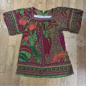 Colorful Bohemian Tunic dress
